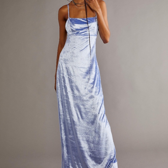 Free People Karlie Velvet Maxi Dress - Picture 1 of 2